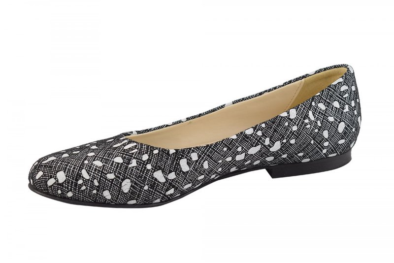 Balerini dama 718 black-white Print